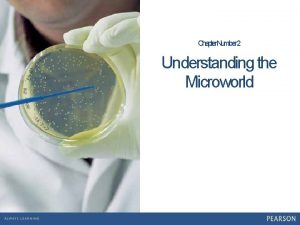 Chapter Number 2 Understanding the Microworld 1 2