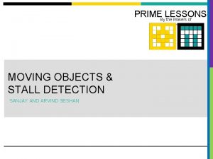 PRIMEBy LESSONS the Makers of EV 3 Lessons