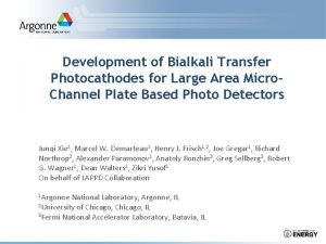 Development of Bialkali Transfer Photocathodes for Large Area