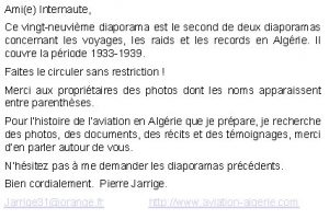 Amie Internaute Ce vingtneuvime diaporama est le second