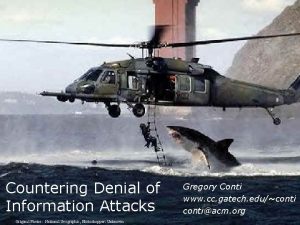 Countering Denial of Information Attacks Original Photos National