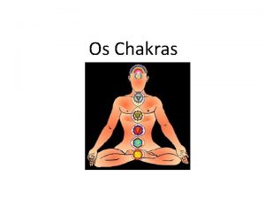 Os Chakras OS SETE CHAKRAS N S NSCRITO