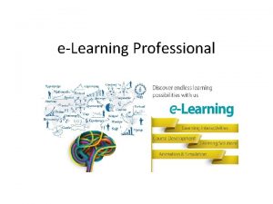 eLearning Professional Why eLearning Twin Menaechmi Humanities VS