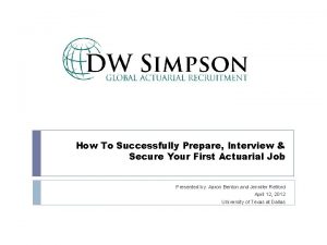 How To Successfully Prepare Interview Secure Your First