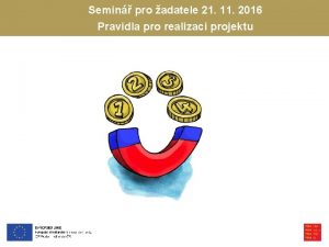 Semin pro adatele 21 11 2016 Pravidla pro