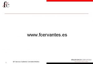 www fcervantes es 1 Francisco Guillermo Cervantes Medina