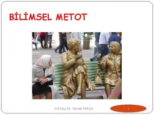 BLMSEL METOT Yrd Do Dr Necati HIRA 1