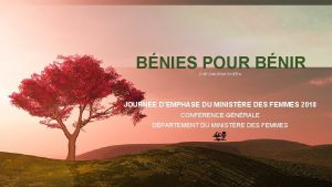 BNIES POUR BNIR PAR DINORAH RIVERA JOURNE DEMPHASE