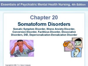 Essentials of Psychiatric Mental Health Nursing 4 th