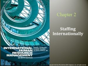 Chapter 2 Staffing Internationally Mc GrawHillIrwin Copyright 2011