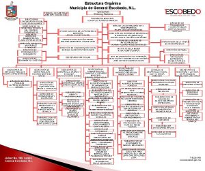 Estructura Orgnica Municipio de General Escobedo N L