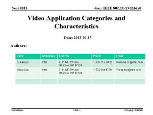 Sept 2013 doc IEEE 802 11 131162 r