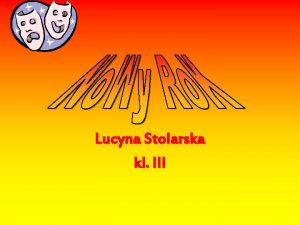 Lucyna Stolarska kl III Nowy Rok jest witowany