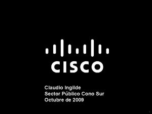 Claudio Ingilde Sector Pblico Cono Sur Octubre de