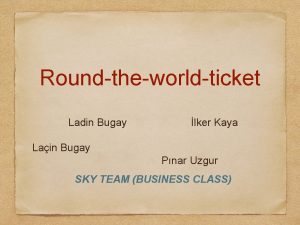 Roundtheworldticket Ladin Bugay lker Kaya Lain Bugay Pnar