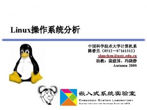 10262021 Linux OS analysis 6 10262021 Linux OS