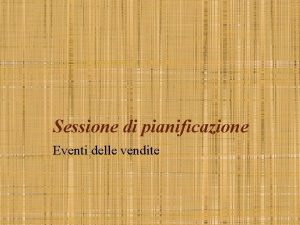 Sessione di pianificazione Eventi delle vendite Tendenze delle