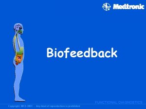 Biofeedback FUNCTIONAL DIAGNOSTICS Copyright MFD 2001 Any kind