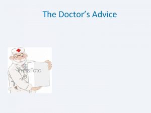 The Doctors Advice Listening Comprehension Lesson The Doctors