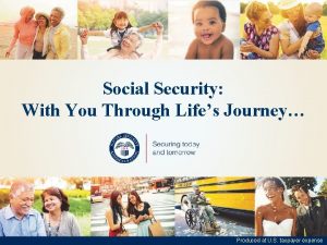 Social Security With You Through Lifes Journey Social