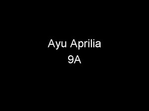 Ayu Aprilia 9 A TATA SURYA adalah kumpulan