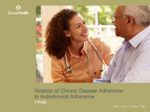 Relation of Chronic Disease Adherence to Antiretroviral Adherence