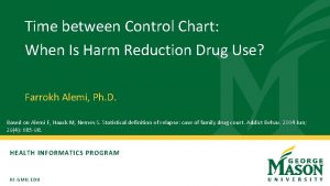 Time between Control Chart When Is Harm Reduction