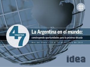 Experiencia en la Internacionalizacin de una Compaa Dr