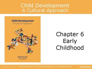 Child Development A Cultural Approach Chapter 6 Early