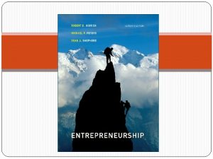 Chapter 5 Creativity and the Business Idea Mc