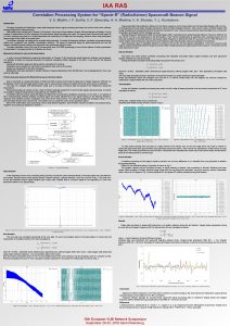 IAA RAS Correlation Processing System for SpectrR Radio