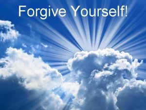 Forgive Yourself Forgiving Is Not Forgetting Acts 22