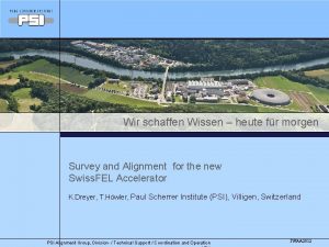 Wir schaffen Wissen heute fr morgen Survey and