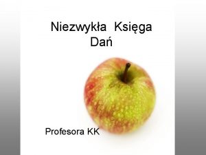 Niezwyka Ksiga Da Profesora KK Przepisy 1 Zupa