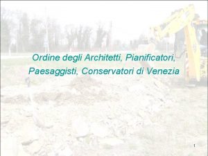Ordine degli Architetti Pianificatori Paesaggisti Conservatori di Venezia