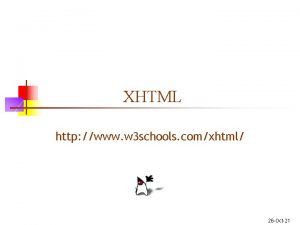 XHTML http www w 3 schools comxhtml 26