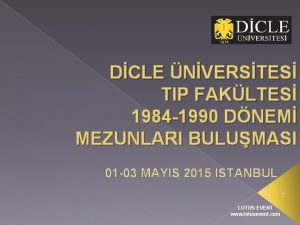 DCLE NVERSTES TIP FAKLTES 1984 1990 DNEM MEZUNLARI