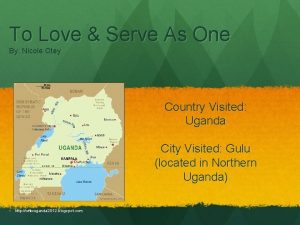 To Love Serve As One By Nicole Otey