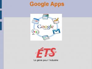 Google Apps Google Apps Suite dapplications en ligne