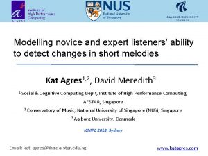 Modelling novice and expert listeners ability to detect