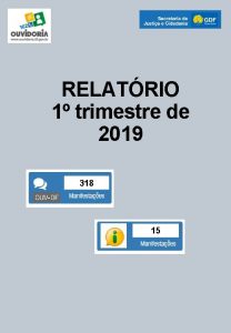 RELATRIO 1 trimestre de 2019 318 15 RELATRIO