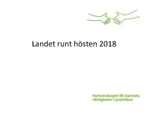 Landet runt hsten 2018 Angered Fokus p demokratistrkande