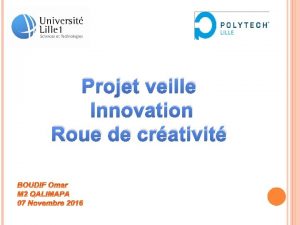 Projet veille Innovation Roue de crativit Saint Valentin