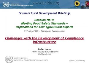 Brussels Rural Development Briefings Session No 11 Meeting