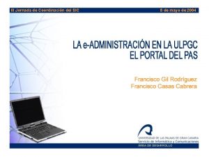 III Jornada de Coordinacin del SIC 5 de