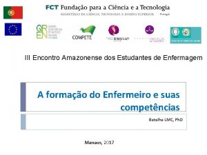 III Encontro Amazonense dos Estudantes de Enfermagem A