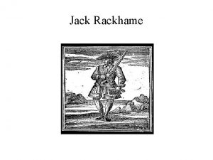 Jack Rackhame Plan 1 En quelle anne est