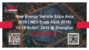 New Energy Vehicle Expo Asia 2019 NEV Expo