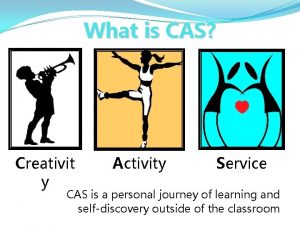 What is CAS Creativit y Activity Service CAS