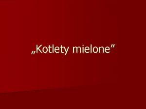 Kotlety mielone Skadniki 8 SZTUK n 1 maa